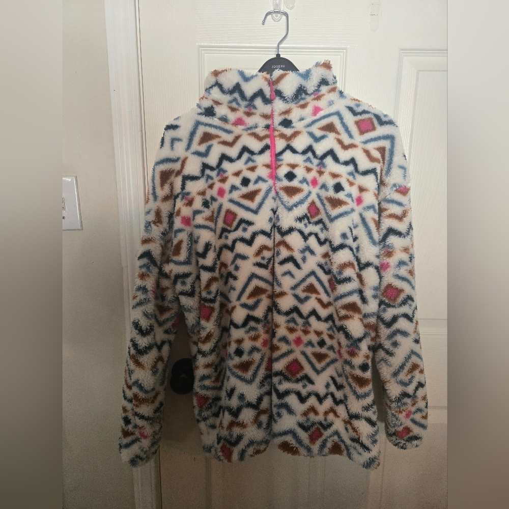 Eddie Bauer Multicolor Fleece Jacket